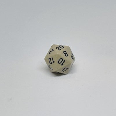 The Antique Dead Body White d20