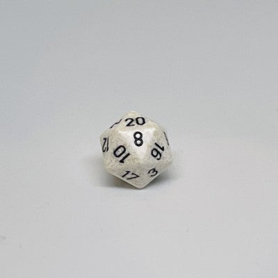 The Alabaster d20