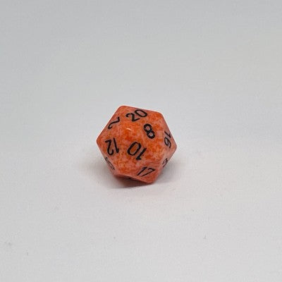 The Sickly Orange d20