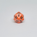 The Speckled Orange d20