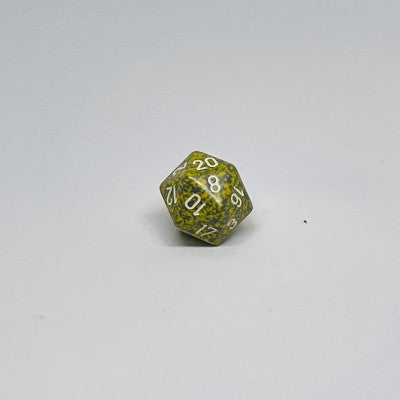 The Toxic Green d20